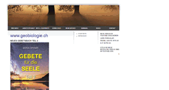 Desktop Screenshot of geobiologie.ch