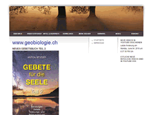 Tablet Screenshot of geobiologie.ch